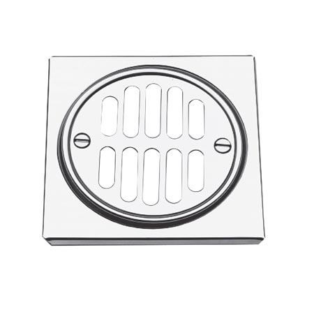 Brasstech 231 Shower Drain - Satin Nickel (Pictured in Polished Chrome)